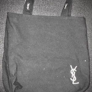 YSL fabric tote